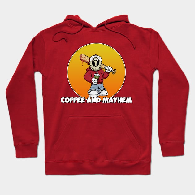 Coffee and Mayhem Hoodie by Turnbolt